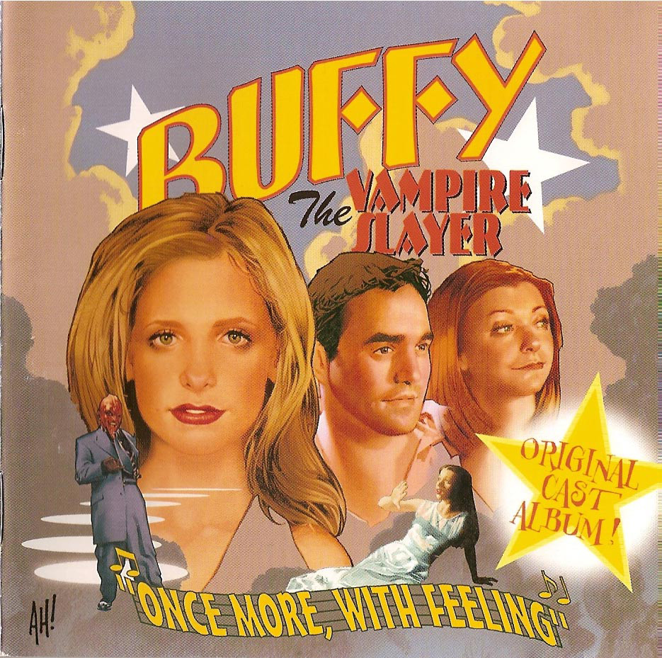 Buffy Cast Album Cover by Adam Hughes