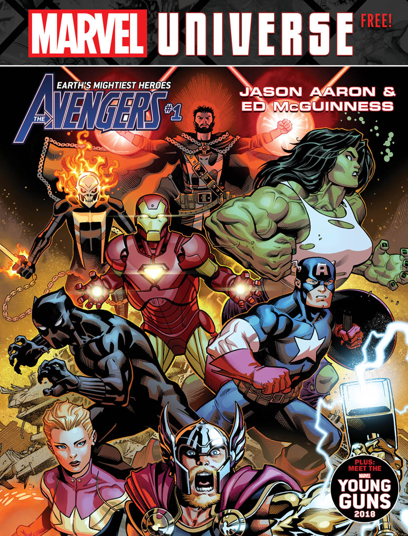 AVENGERS Universe Magazine Cover by Ed McGuiness