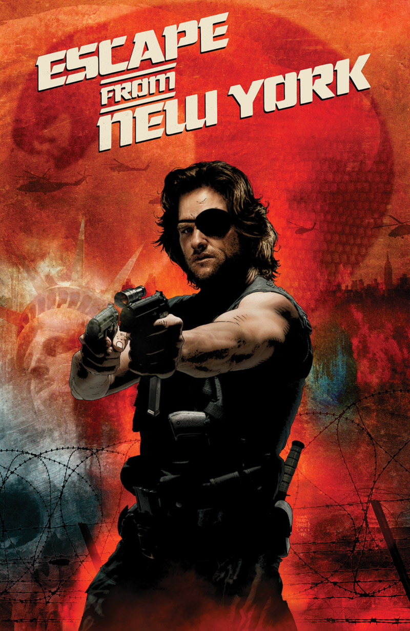 ESCAPE FROM NEW YORK by Tim Bradstreet