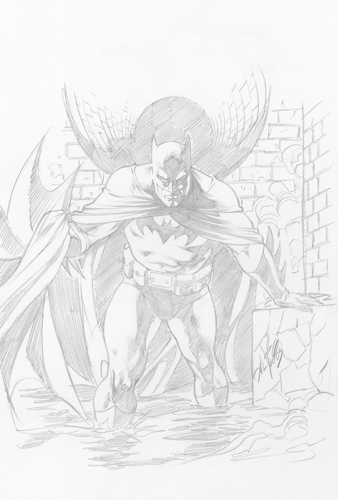 Batman by Al Rio - Super Large