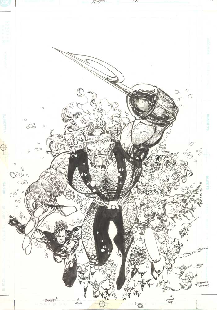 Aquaman # 50, cover