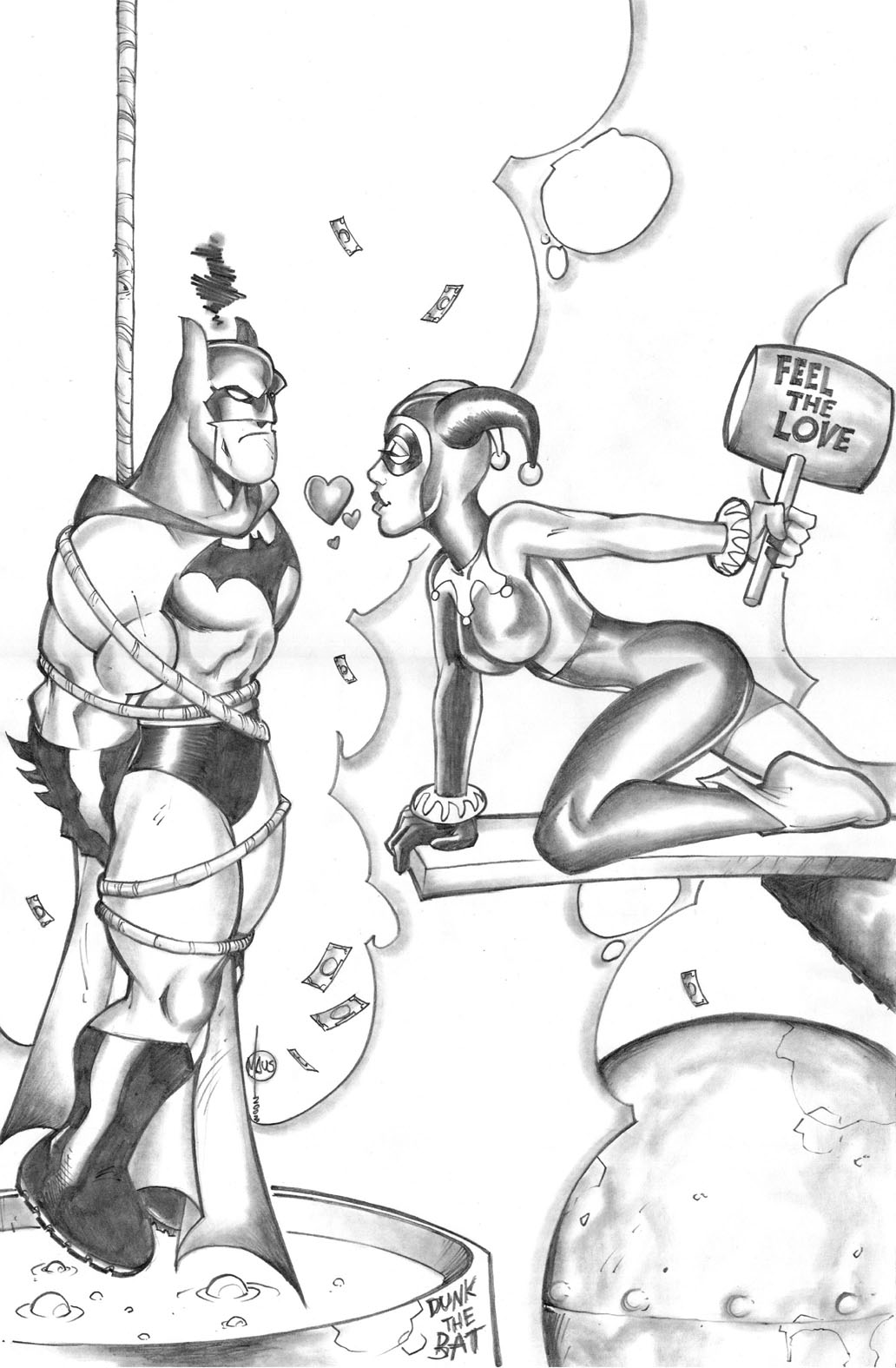 Harley's Bat-trap -- commission