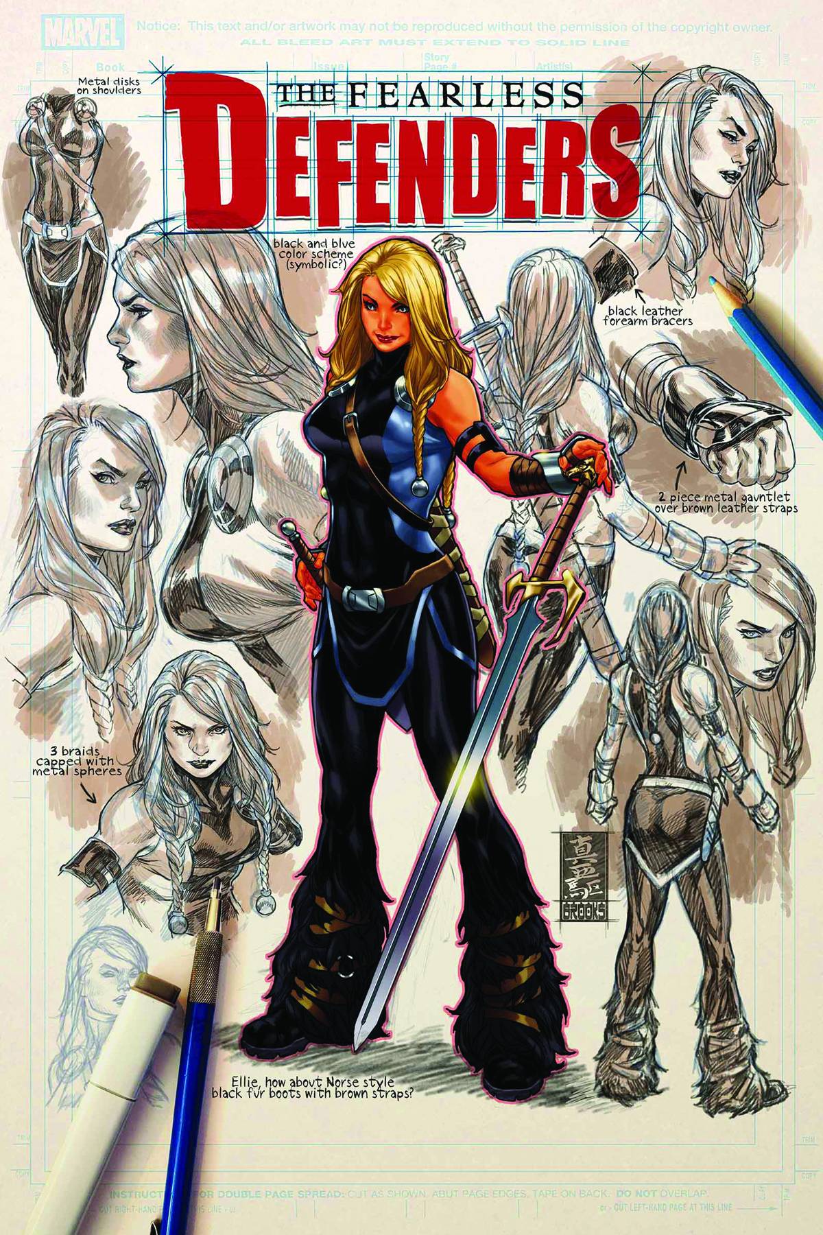 Fearless Defenders #9 VARIANT COVER