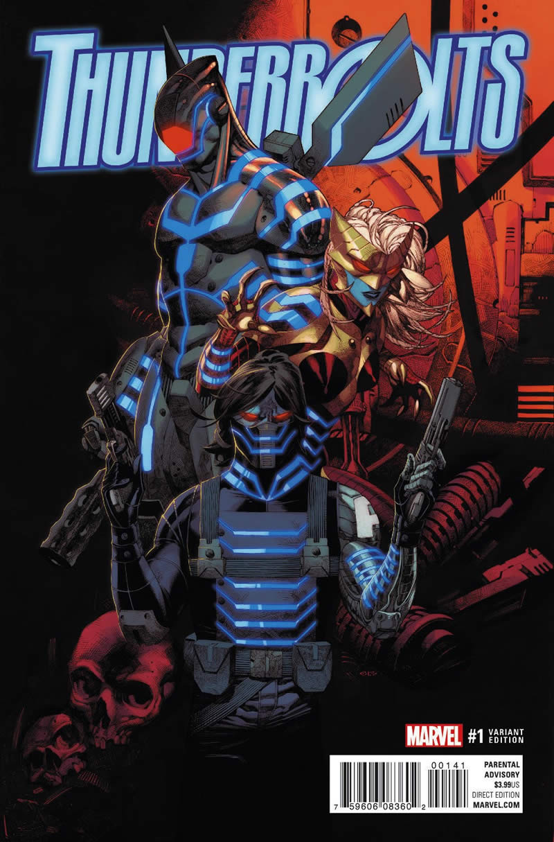 THUNDERBOLTS #1 Age of Apocalypse Variant by CHRIS STEVENS