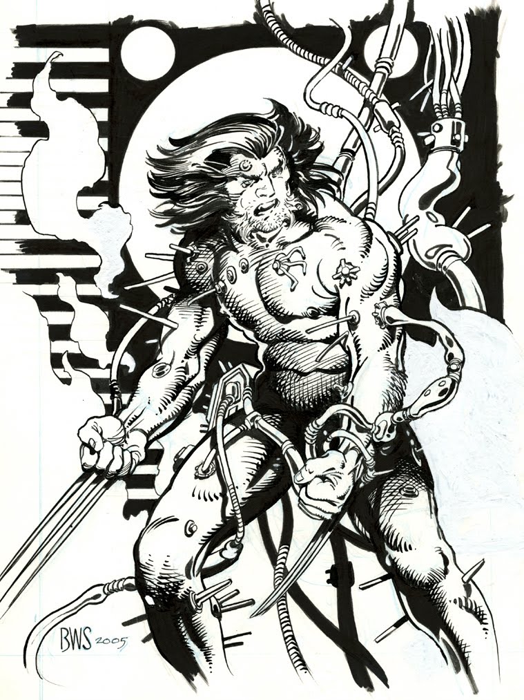 Barry Windsor-Smith - Weapon X Trading Card Inks