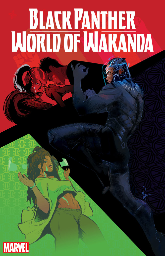 BLACK PANTHER: WORLD OF WAKANDA #1 Cover by AFUA RICHARDSON