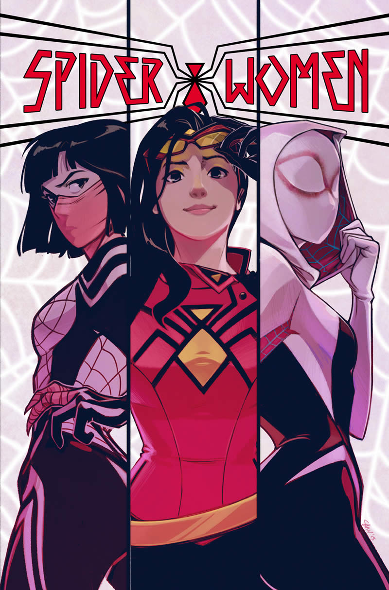 SPIDER-WOMEN #1 Variant Cover by STACEY LEE