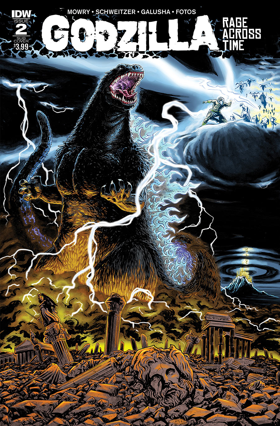 Godzilla: Rage Across Time #2 (of 5)