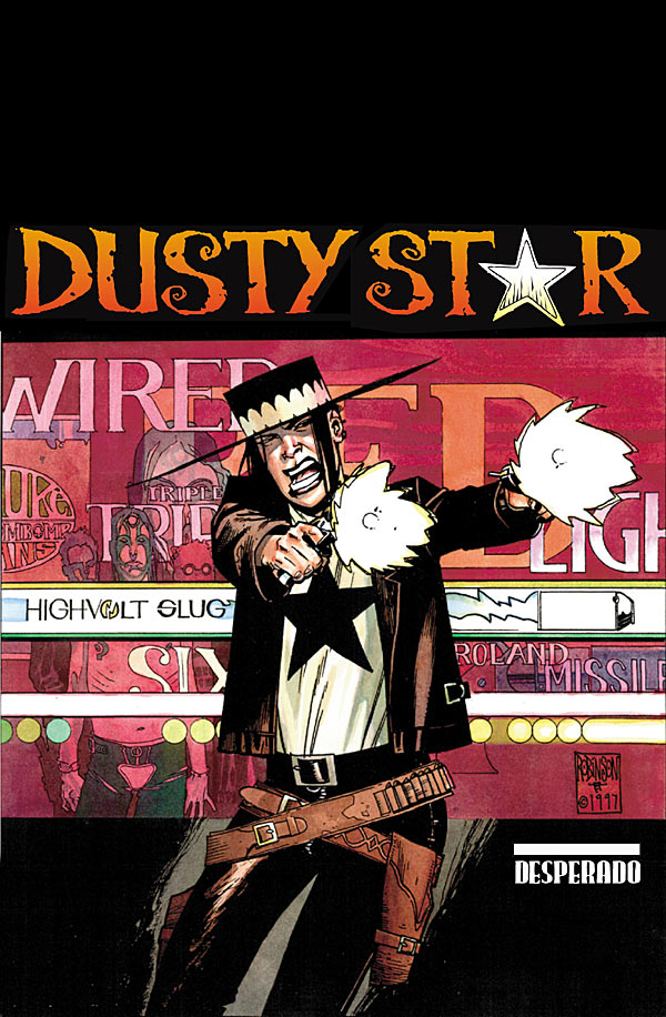 DUSTY STAR #1 cover by ANDREW ROBINSON