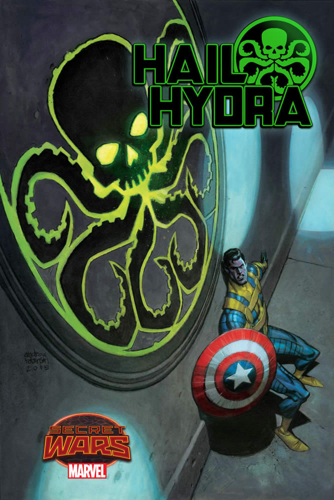 HAIL HYDRA #1 cover by Andrew Robinson