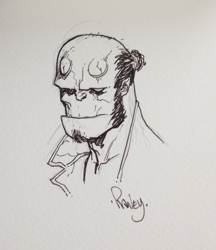 Hellboy by Tom Raney