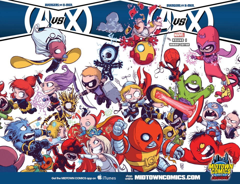 Avengers vs X-Men - Midtown Comics Variant