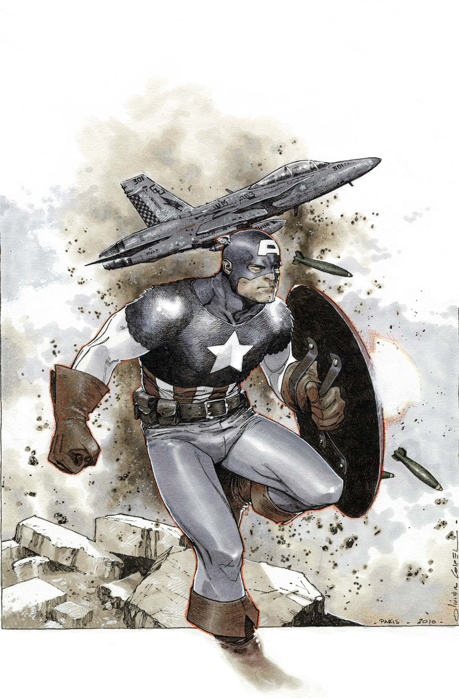 Captain America #01 (Variant Cover)