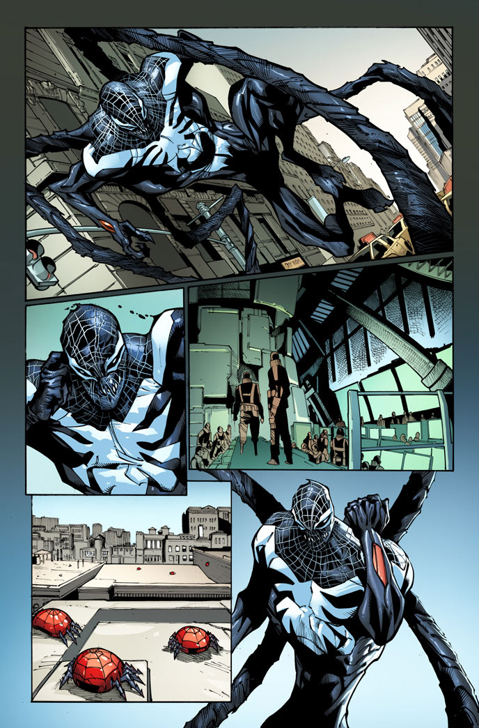 SUPERIOR SPIDER-MAN #24 Preview 1 art by Humberto Ramos