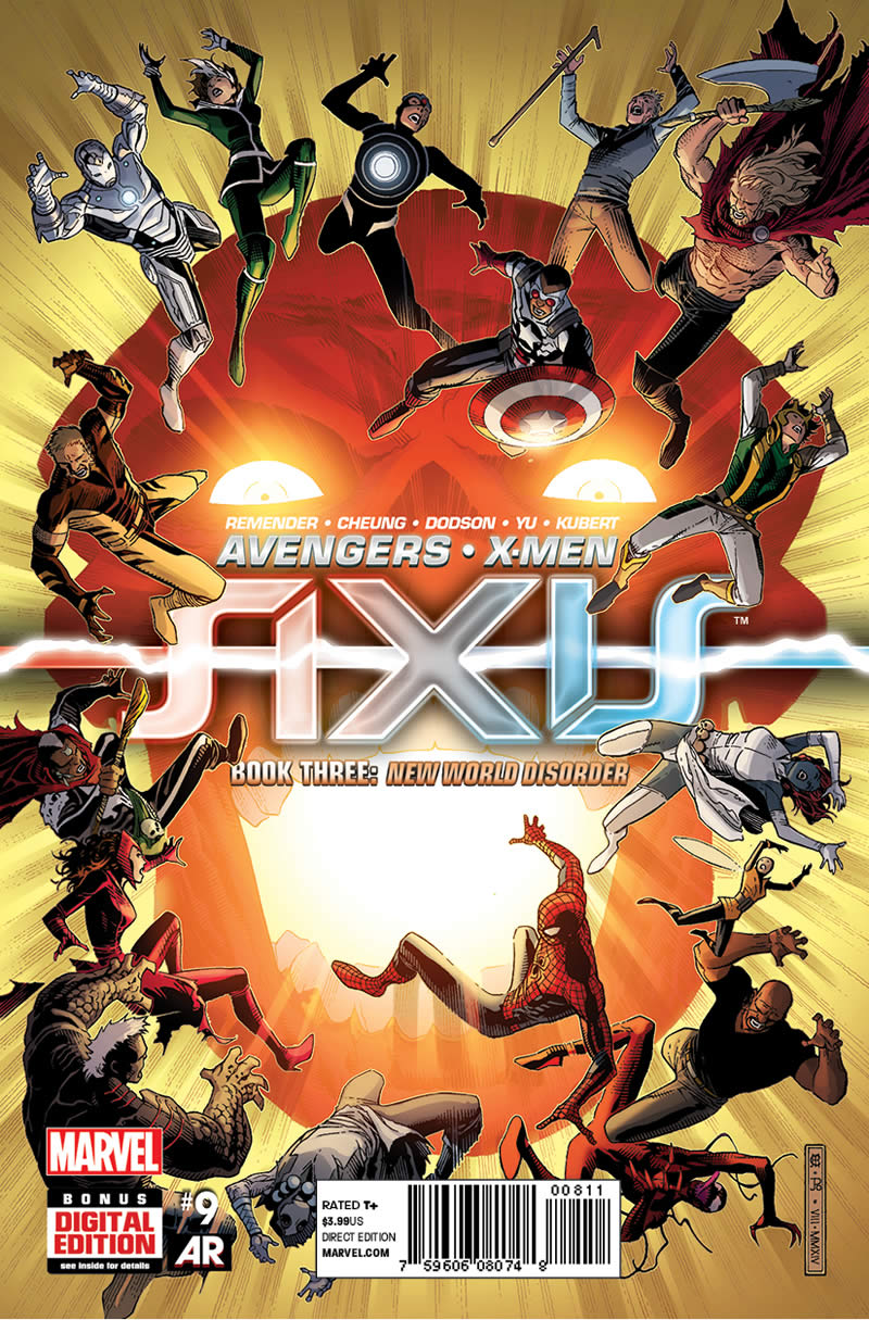 AVENGERS & X-MEN: AXIS #9 COVER