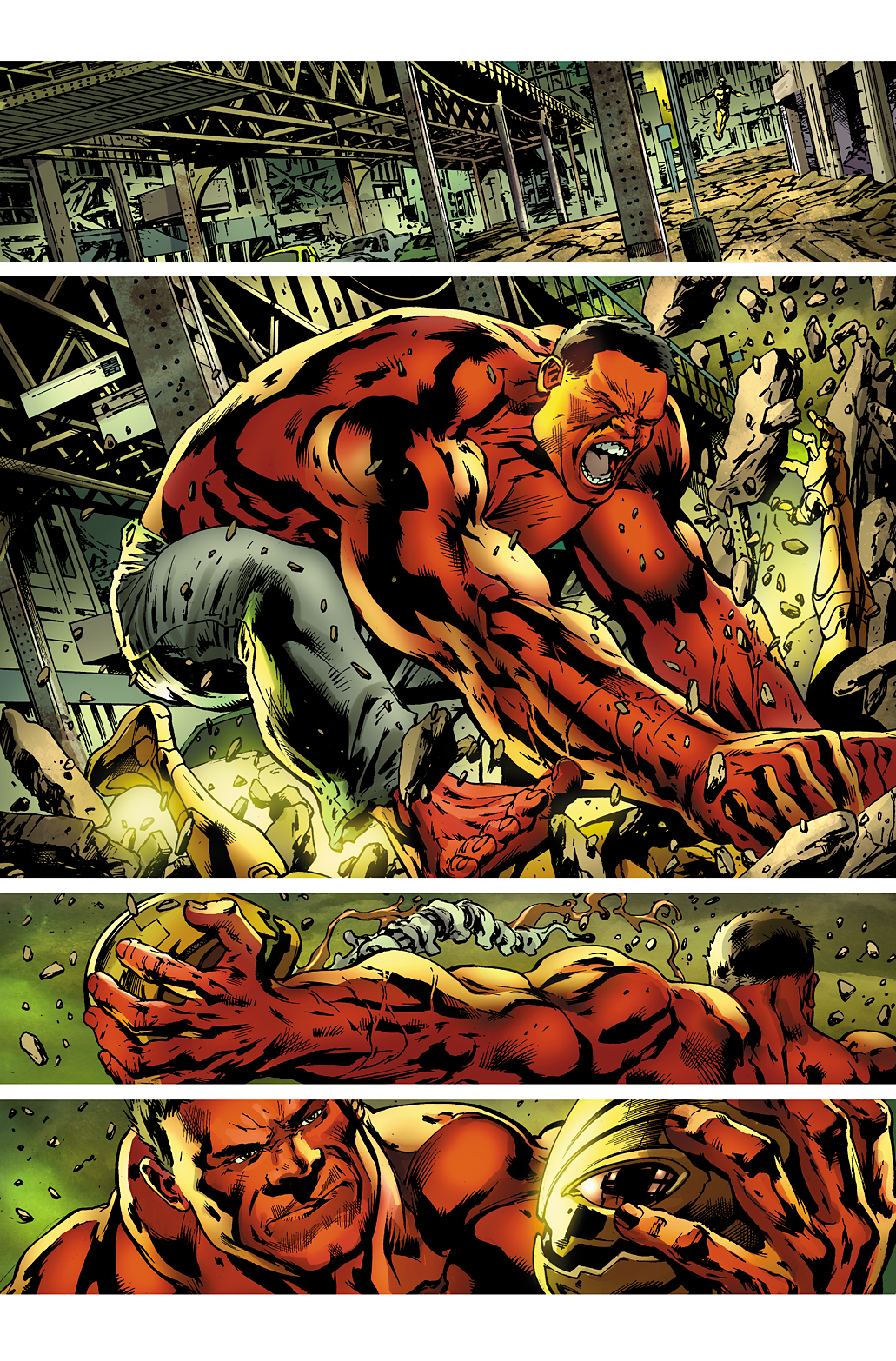 AGE OF ULTRON #3 Preview 3 - art by Bryan Hitch