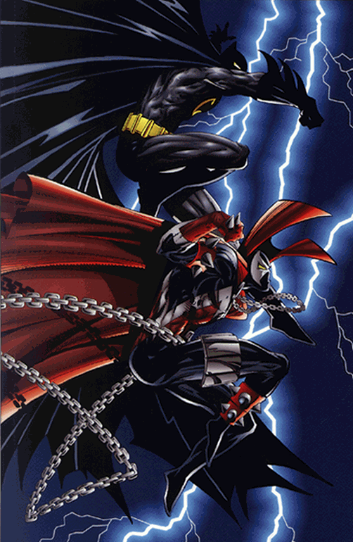Spawn/Batman Cover by Todd McFarlane