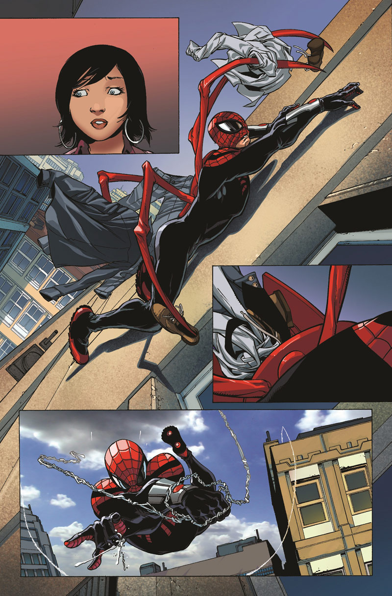 SUPERIOR SPIDER-MAN #21 preview 2 art by Giuseppe Camuncoli
