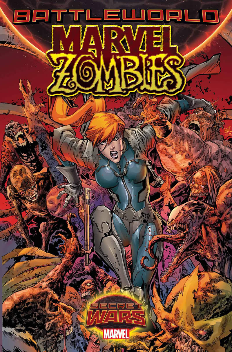 MARVEL ZOMBIES #1 cover by Ken Lashley