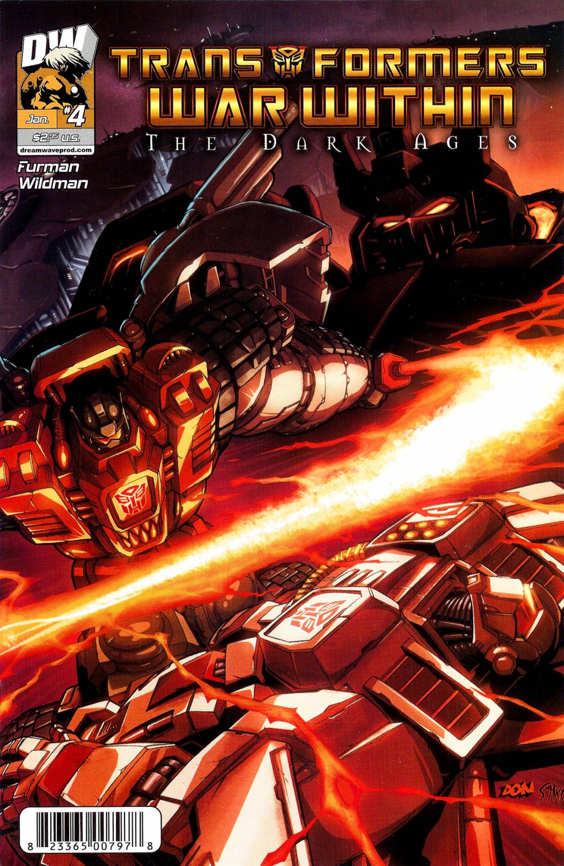 Transformers THE WAR WITHIN: The Dark Ages #4