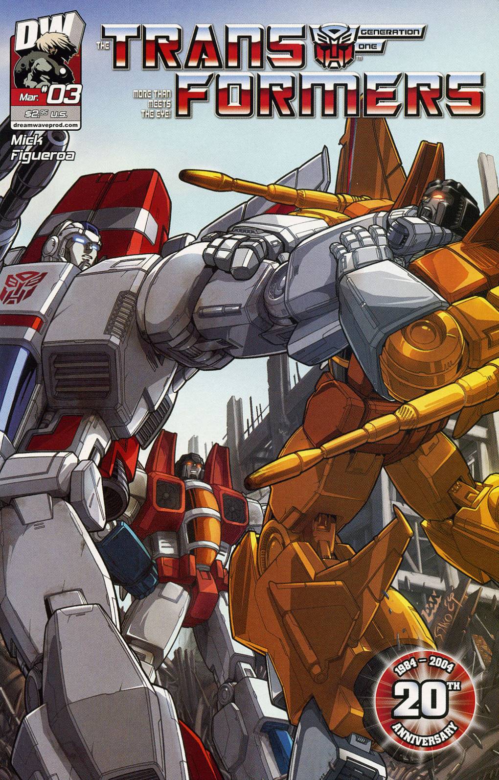 DreamWave's Transformers GENERATION 1 #3