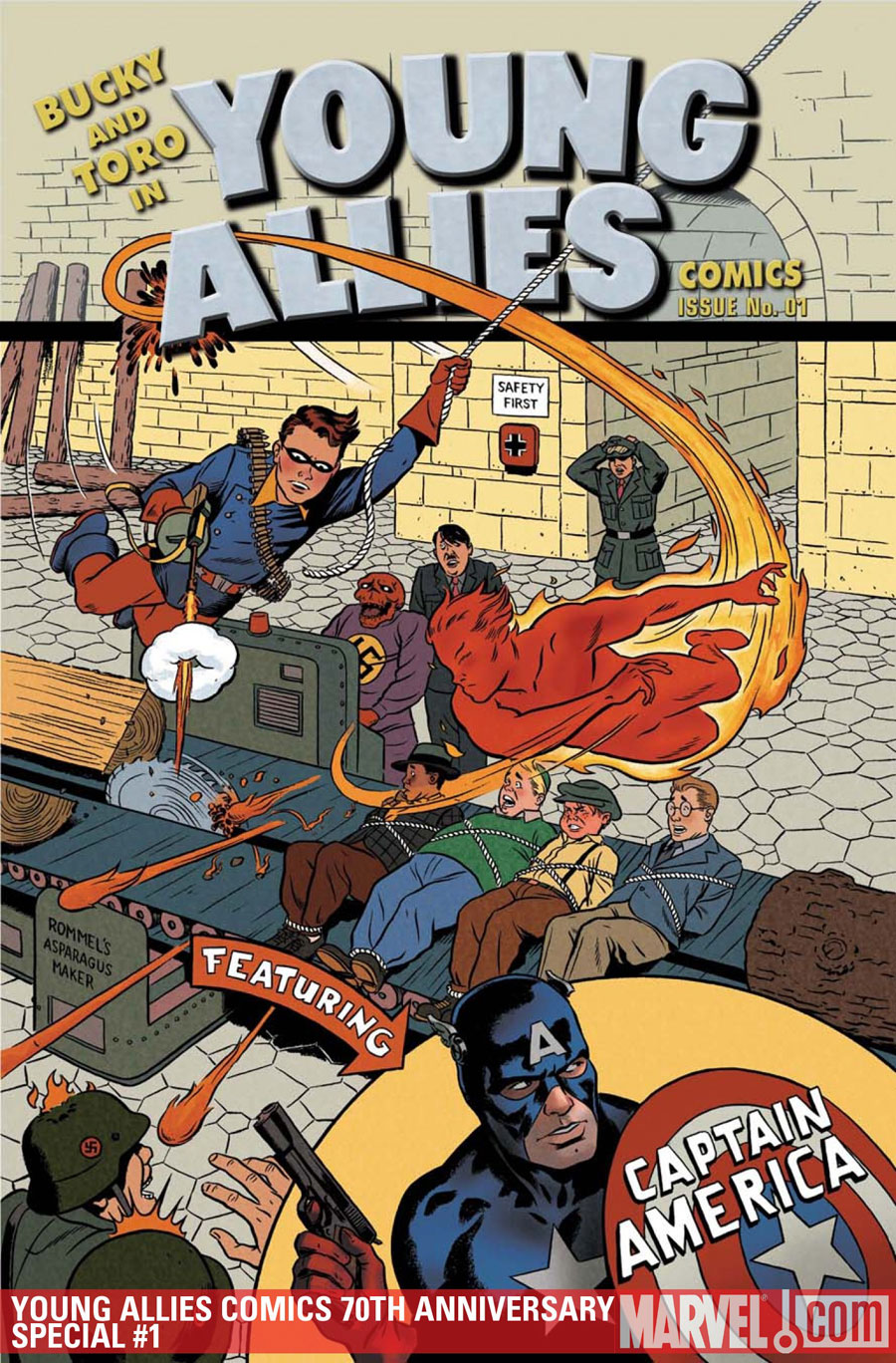 YOUNG ALLIES COMICS #1 70TH ANNIVERSARY SPECIAL