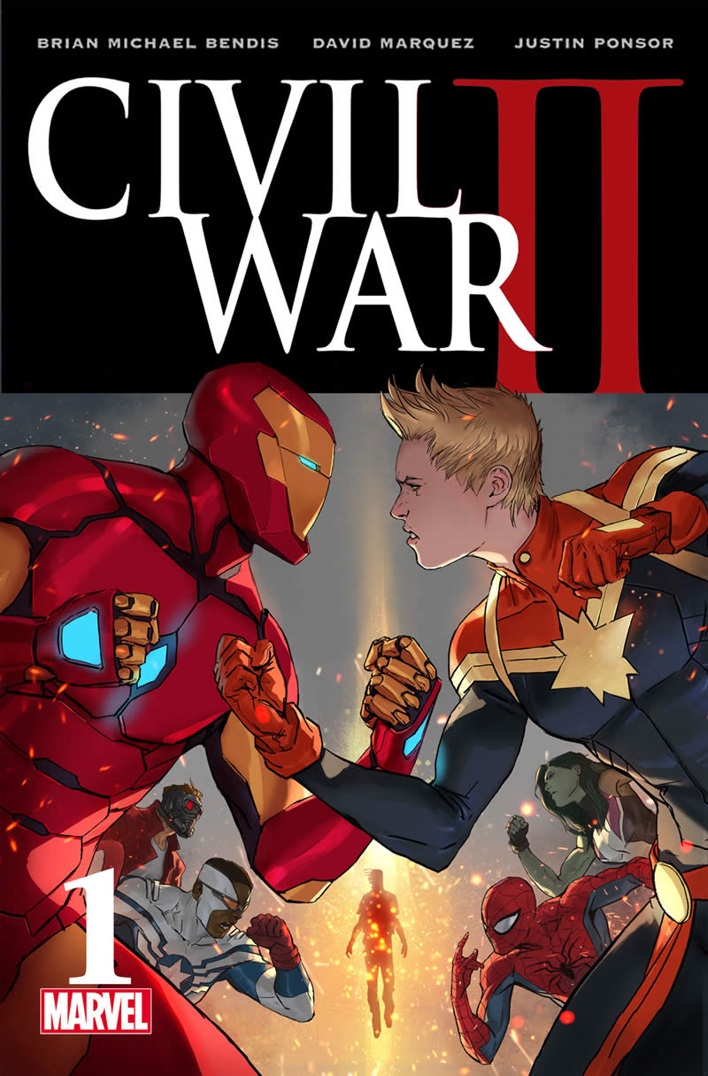CIVIL WAR II #1 Cover by MARKO DJURDJEVIC