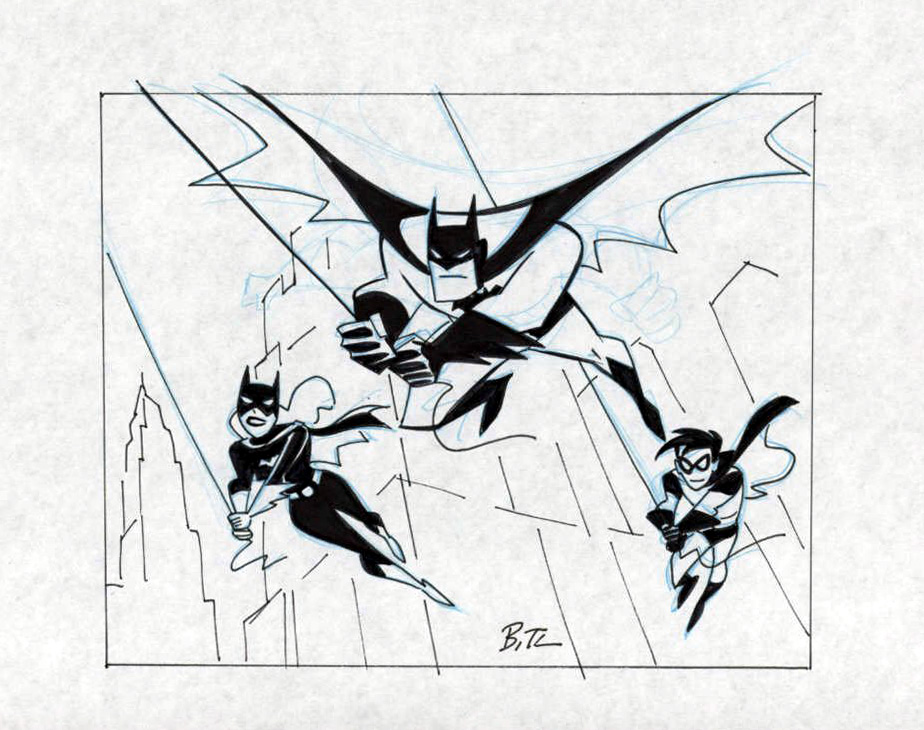 Batman, Batgirl & Robin