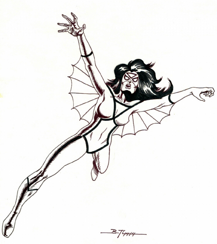 Spider-Woman from 1981 by Bruce Timm