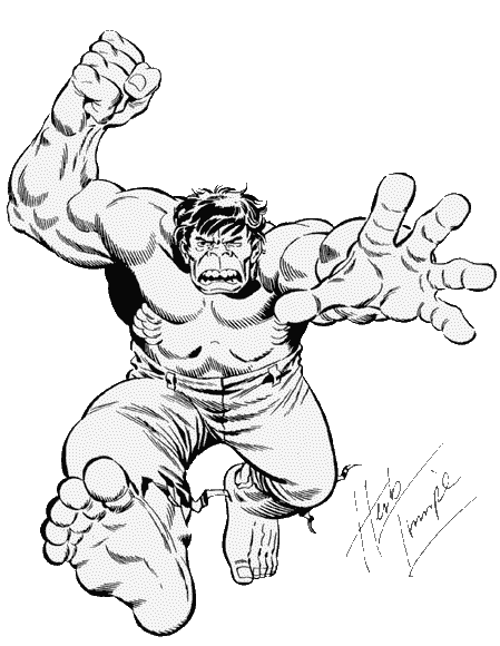 Hulk pinup