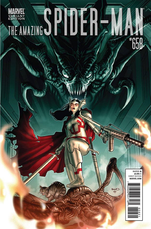 Amazing Spider-Man #658 (Thor Goes Hollywood Variant)