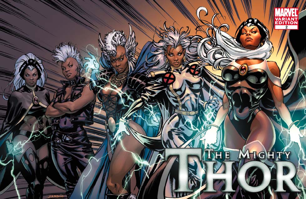 THE MIGHTY THOR #2 X-MEN EVOLUTIONS VARIANT