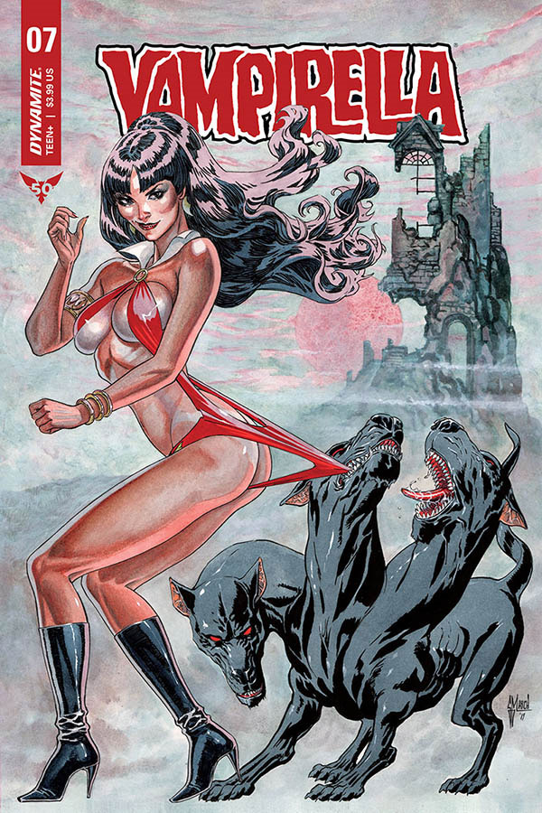 VAMPIRELLA #7 cover by Guillem March