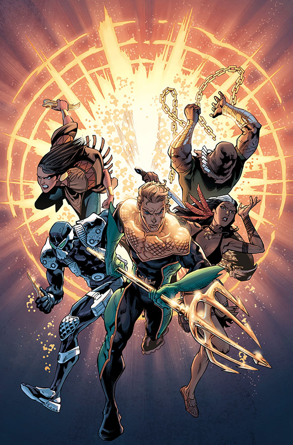 AQUAMAN AND THE OTHERS: FUTURES END #1