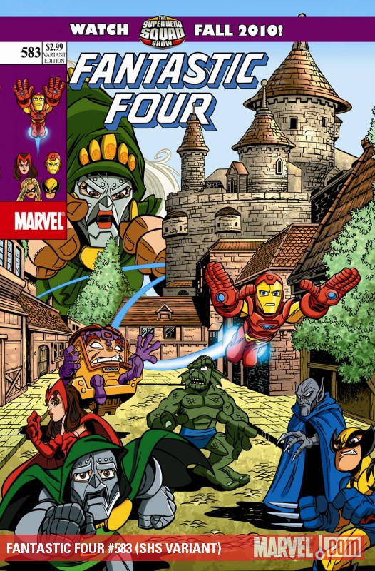 Fantastic Four #583 SUPER HERO SQUAD Variant