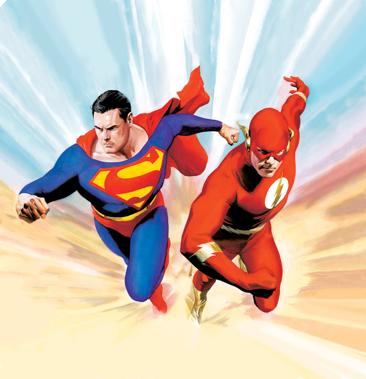 SUPERMAN VS. THE FLASH