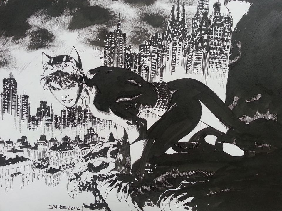 Catwoman's frolic