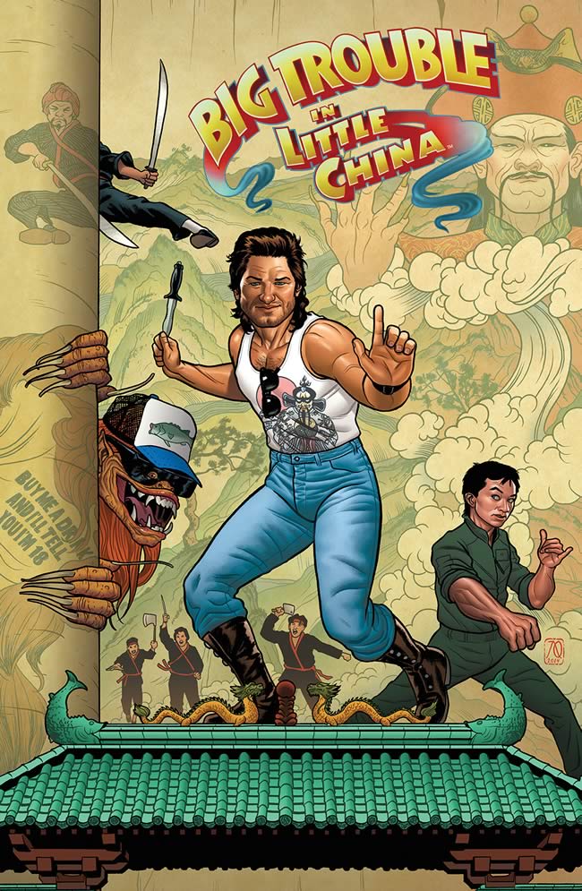 BIG TROUBLE IN LITTLE CHINA #1 QUINONES COVER