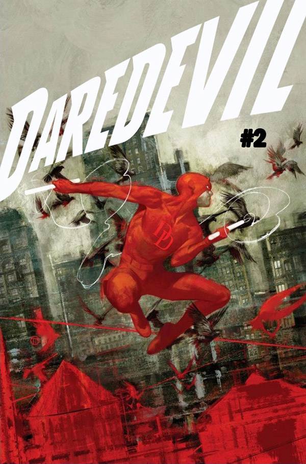 DAREDEVIL #2 Cover by JULIAN TOTINO TEDESCO