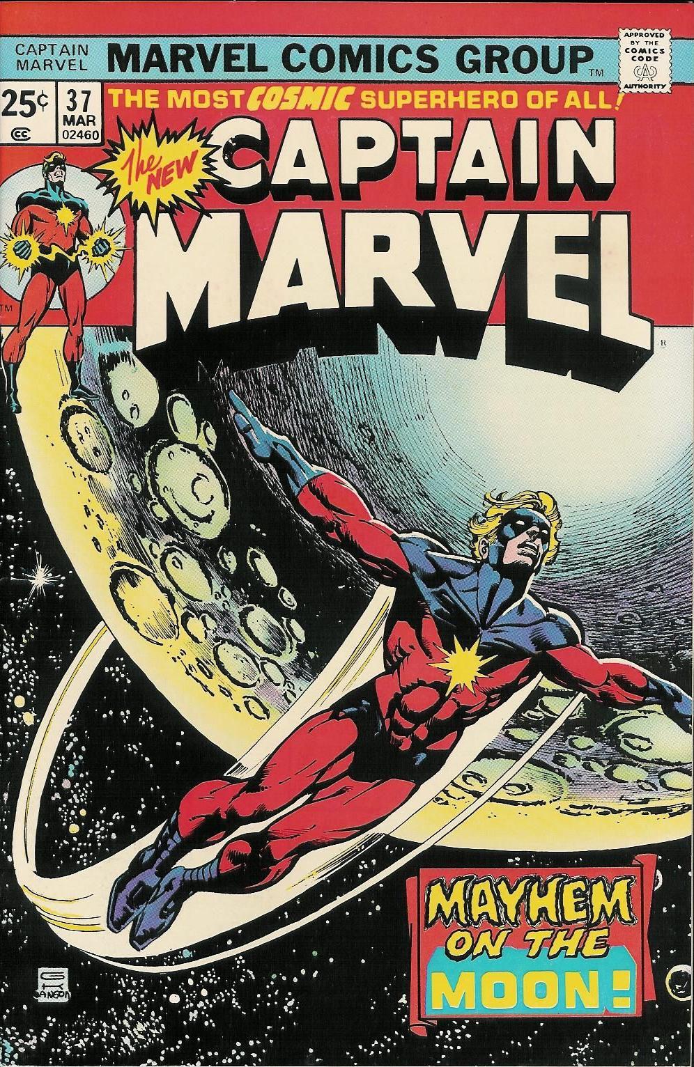 Captain Marvel. 37. Cover.