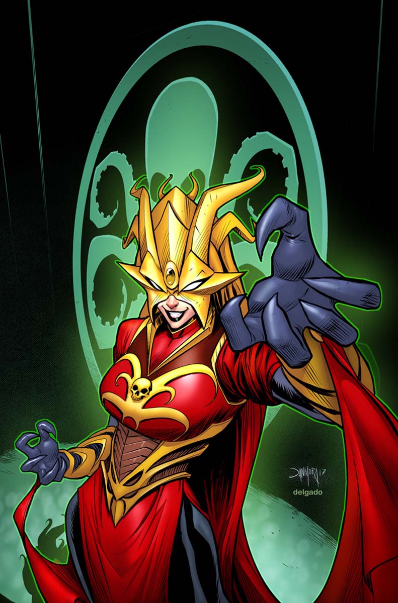 Secret Empire #1 Villains Variant Madame Hydra by Dan Mora