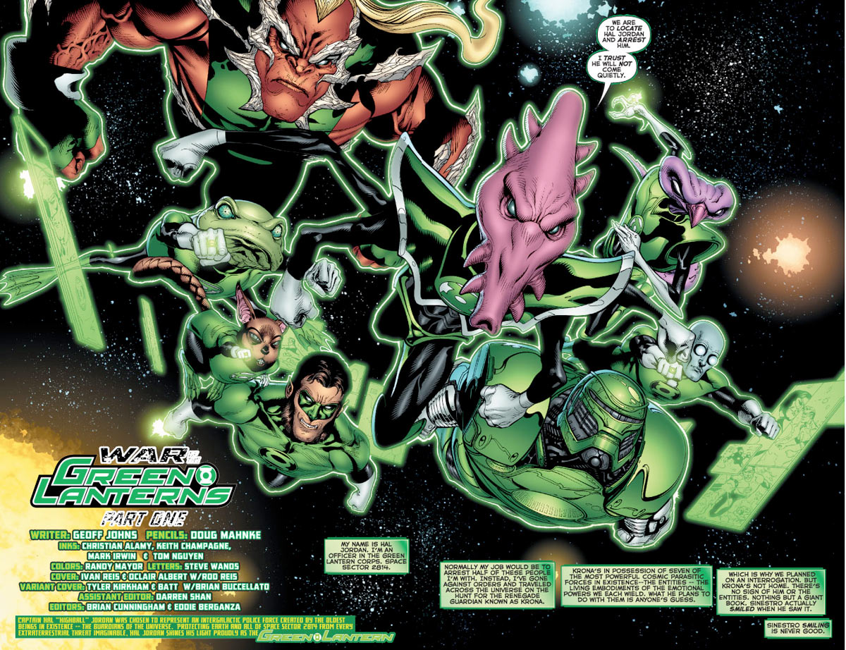 Preview  from Green Lantern #64