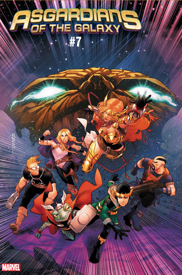 ASGARDIANS OF THE GALAXY #7 Cover by JAMAL CAMPBELL
