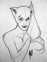 Catwoman by Adam Hughes