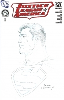 JLA #50 cover by Frank Quitely