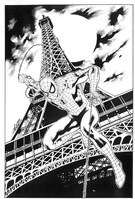 Spider-man in Paris
