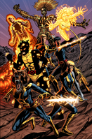 New Mutants Forever cover by Al Rio