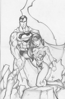 Wonder Woman, Superman commission