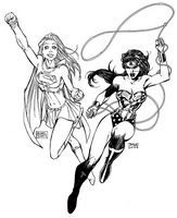 Wonder Woman/ SuperGirl collaboration