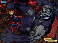 Superman vs. Darkseid wallpaper